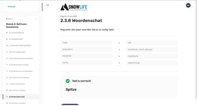 Ontwikkeldoel 1 / Semester 2 / Jaar 2 CE bewijsbeeld 4