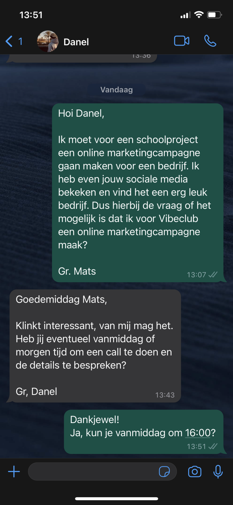 Leerdoel 2 - Online marketing / Jaar 1 ORM bewijsbeeld 6