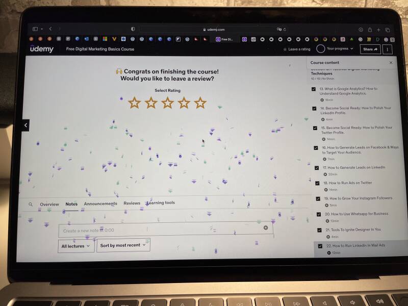 Leerdoel 2 - Online marketing / Jaar 1 ORM bewijsbeeld 1
